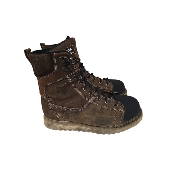 DAKOTA Men\'s 8\'\' 523 Steel Toe Steel Plate Ironworker Work Boots Brown Size 11M main image 9